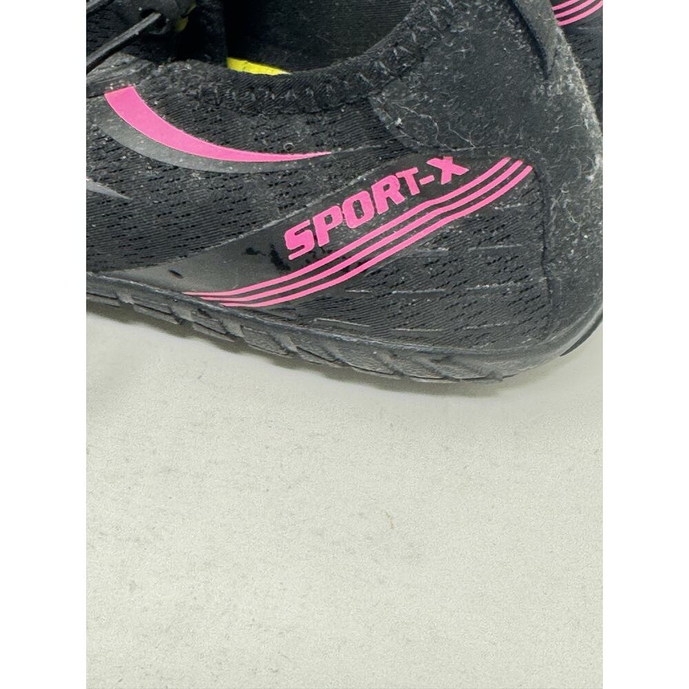 SportX Womens Shoes Size 10.5 Black Pink Barefoot Water Quick Dry - Picture 4 of 7